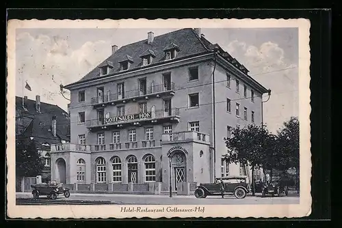 AK Karlsruhe, Hotel-Restaurant Gottesauer-Hof