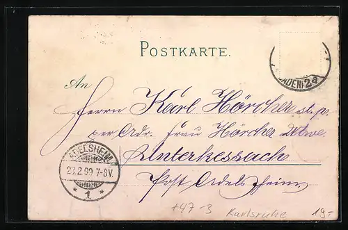 Künstler-AK Karlsruhe, Seminar I, Absolvia