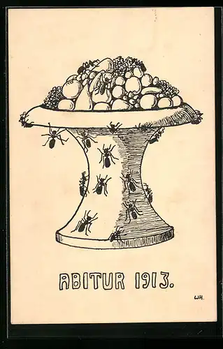 AK Karlsruhe, Oberrealschule, Absolvia 1913
