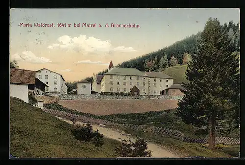 AK Matrei a. d. Brennerbahn, Kloster Maria Waldrast