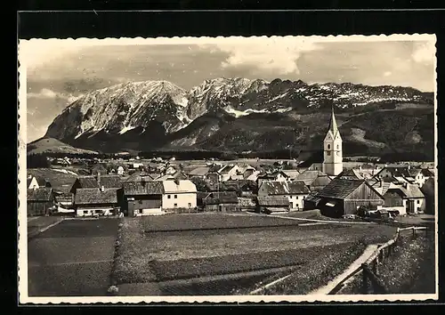 AK Mitterndorf /Steir. Salkgt., Teilansicht mit Grimming