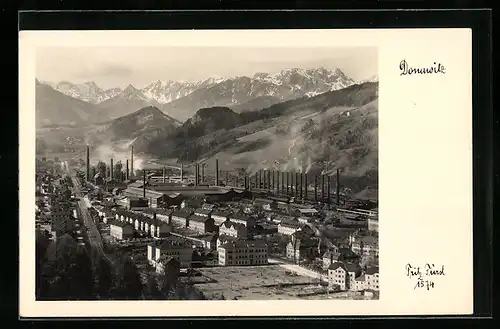 AK Donawitz, Ortspartie mit Fabriken