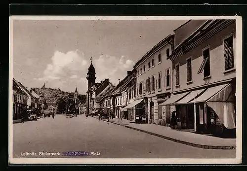 AK Leibnitz, Partie am Hauptplatz