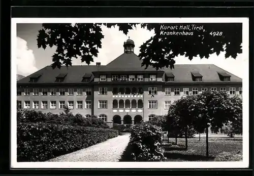 AK Hall /Tirol, Krankenhaus im Kurort