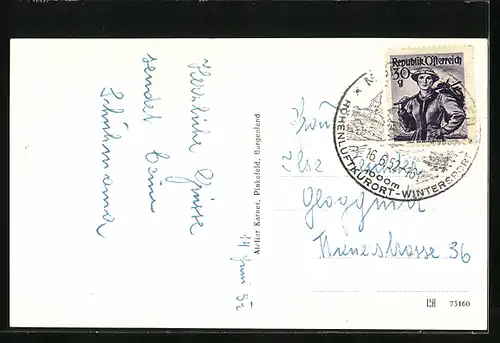 AK Mönichkirchen, Ortspartie