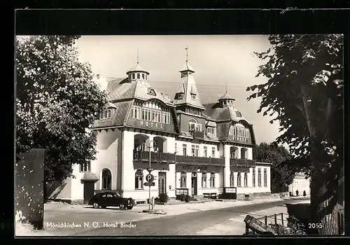 AK Mönichkirchen /N.-Ö., Hotel Binder