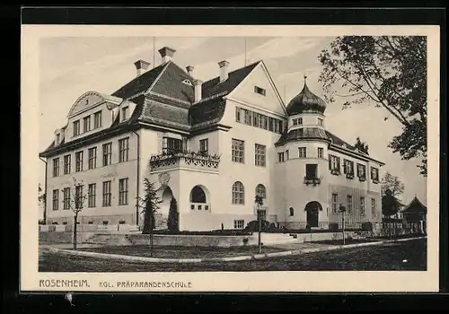 AK Rosenheim, Kgl. Präparandenschule