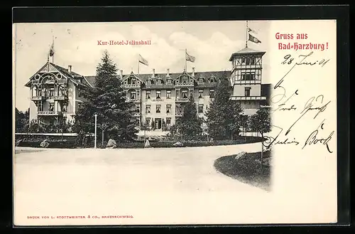 AK Bad Harzburg, Kur-Hotel-Juliushall
