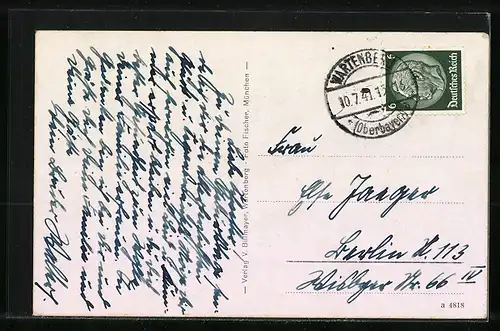 AK Wartenberg /Obb., Kuranstalt mit Anlagen