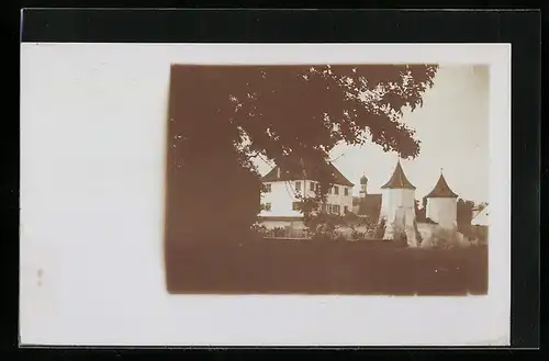 Foto-AK München, Schloss Blutenburg