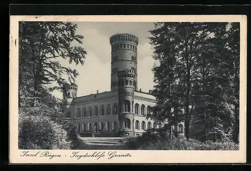 AK Insel Rügen, Jagdschloss Granitz