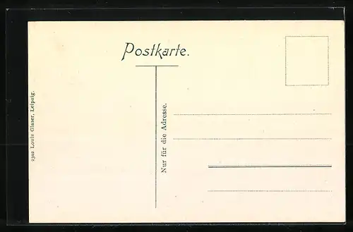 AK Borkum, Gesamtansicht von den Dünen aus gesehen