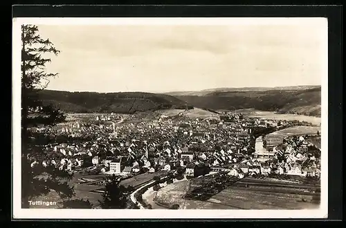 AK Tuttlingen, Ortsansicht mit Weitblick