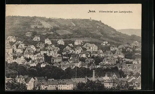 AK Jena, Villenviertel am Landgrafen