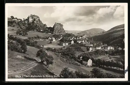 AK Kirn a. Nahe, Blick auf den Ort v. Stein-Kallenfels
