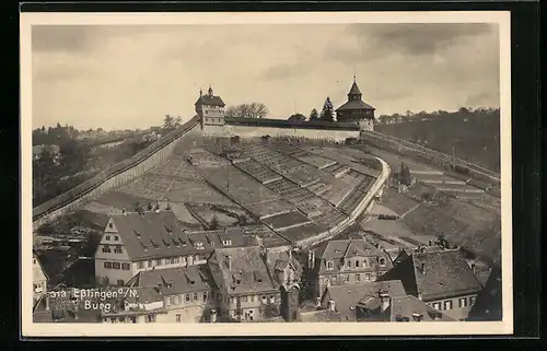 AK Esslingen a. N., Blick zur Burg