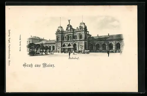 AK Mainz, Der Bahnhof