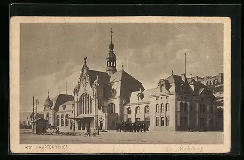 AK Koblenz, Der Hauptbahnhof