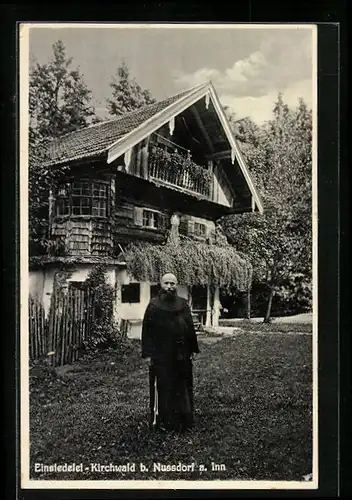 AK Kirchwald, Mönch an der Einsiedelei