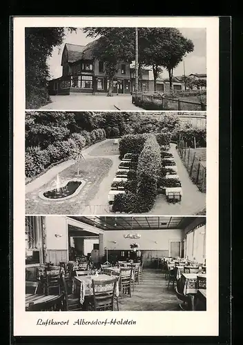 AK Albersdorf /Holstein, Hotel-Pension-Café Waldesruh