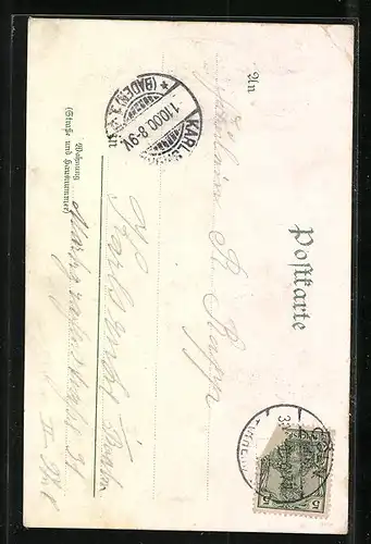 Lithographie Köln a. Rh., Bahnhof