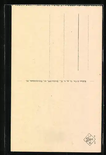 AK Ein russischer Tartar auf der Strasse