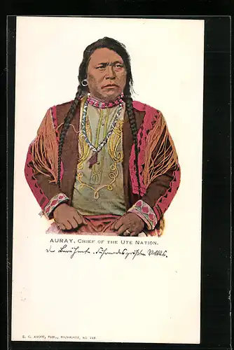 AK Auray, Chief of the Ute Nation