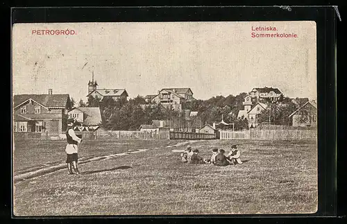 AK Petrogród, Sommerkolonie Letniska