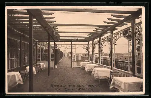 AK St-Pétersbourg, Hôtel d`Europe