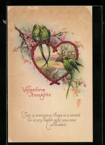 AK Papageien im Herz, Valentine Thoughts