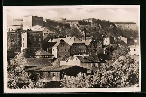 AK Glatz, Donjon mit Festungswerken