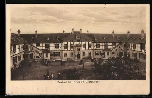 AK Grafenwöhr, Kaserne auf dem Truppenübungsplatz