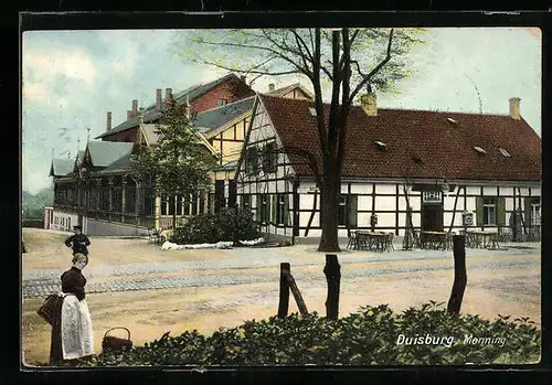 AK Duisburg, Gasthaus Monning
