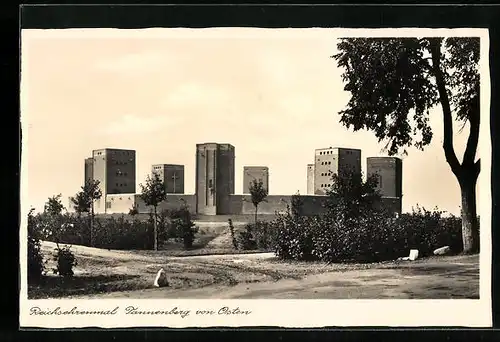 AK Tannenberg, Reichsehrenmal von Osten