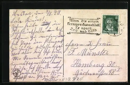 AK Breslau, Ortsansicht mit Freiheitsbrücke