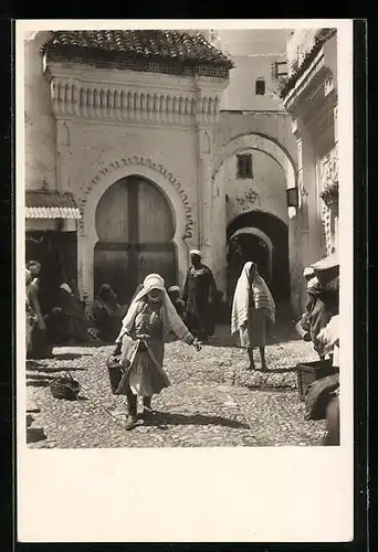 AK Tetuan, Frauen in Volkstrachten