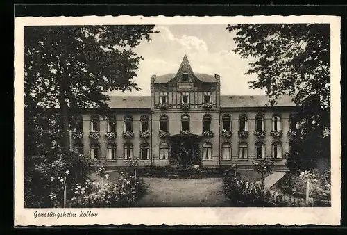 AK Kollow, Genesungsheim, Frontansicht