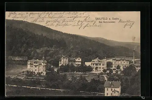 AK Bad Sommerstein, Teilansicht der Ortschaft