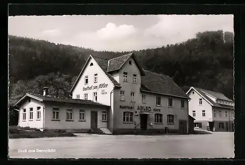 AK Dennjächt, Gasthof zum Adler