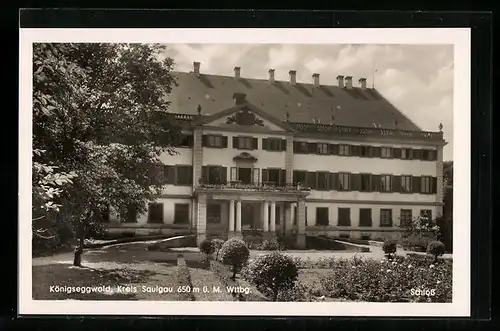 AK Königseggwald /Kr. Saulgau, Das Schloss