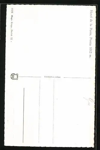 AK Piotta, Hotel de la Poste