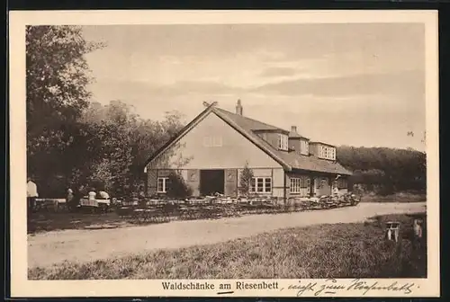 AK Aumühle, Waldschänke am Riesenbett, Inh.: R. Berodt