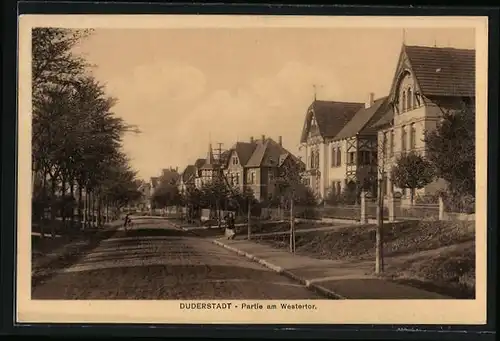 AK Duderstadt, Partie am Westertor