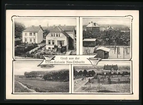 AK Neu-Döberitz, Villen-Kolonie, Villa Charlotte