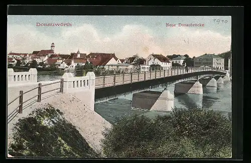 AK Donauwörth, Neue Donaubrücke