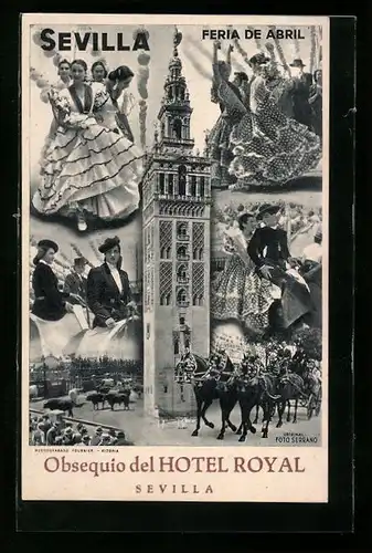 AK Sevilla, Hotel Royal, Feria de Abril