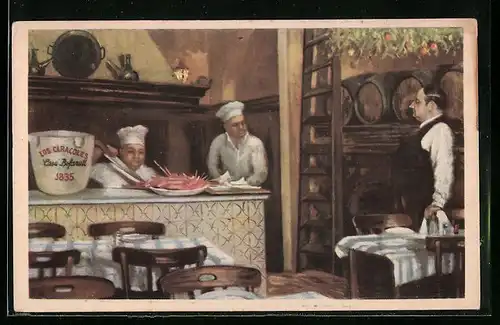 AK Barcelona, Restaurante Los Caracoles, Escudillers, 14