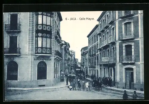 AK Jaca, Calle Mayor, Banco de Aragon