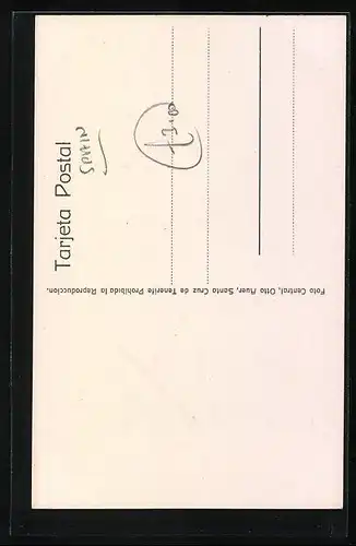 AK Orotava /Tenerife, Strassenpartie im Ort