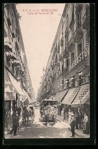 AK Barcelona, Calle de Fernando VII